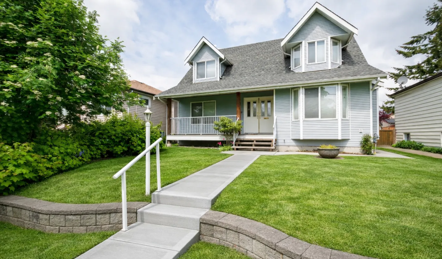 Concrete After New Smooth Driveway Pour